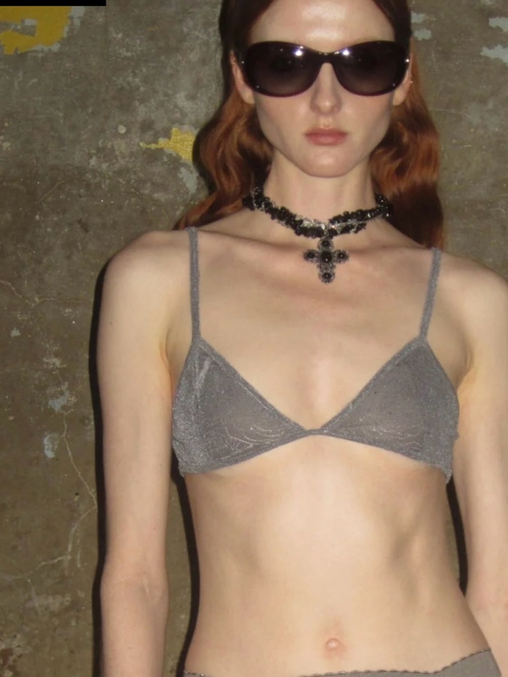 Bound-edge Bra